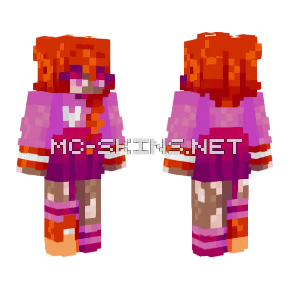 Lesbian Pride Outfit, front and back