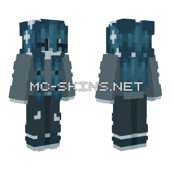 Let It Die Skin Minecraft skin, front and back