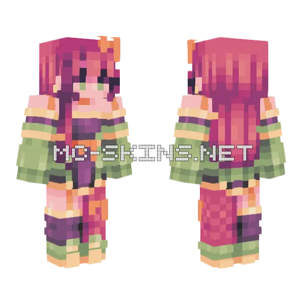 Lethal Ce Minecraft skin, front and back