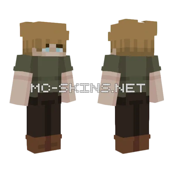 Leto Lay Toe Minecraft skin, front and back