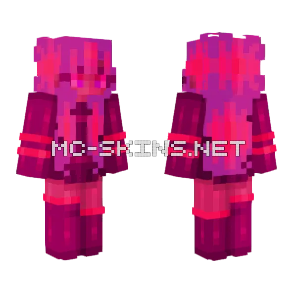 Lets Party Minecraft skin, front and back
