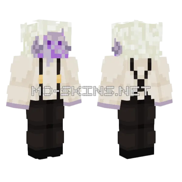 Leviathan Endrian Minecraft skin, front and back