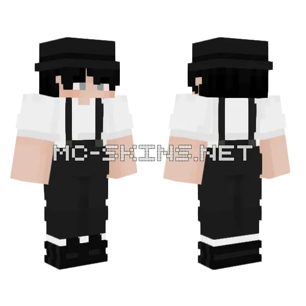 Lewis Minecraft skin, front and back