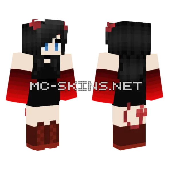 Lex Minecraft skin, front and back