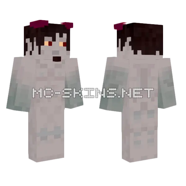 Lexi Base 2 0 Minecraft skin, front and back