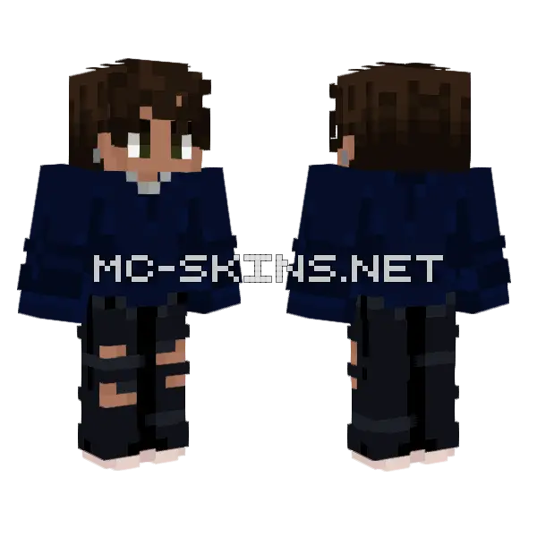 Liam Hs New Minecraft skin, front and back