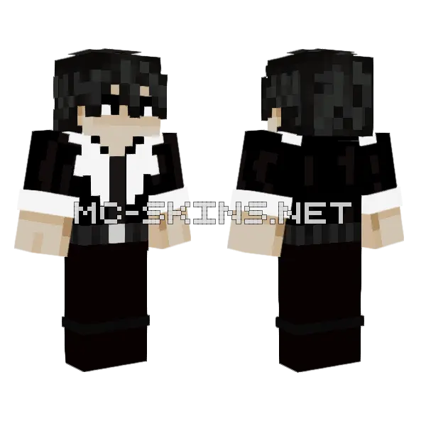 Liam Monsters We Make Minecraft skin, front and back