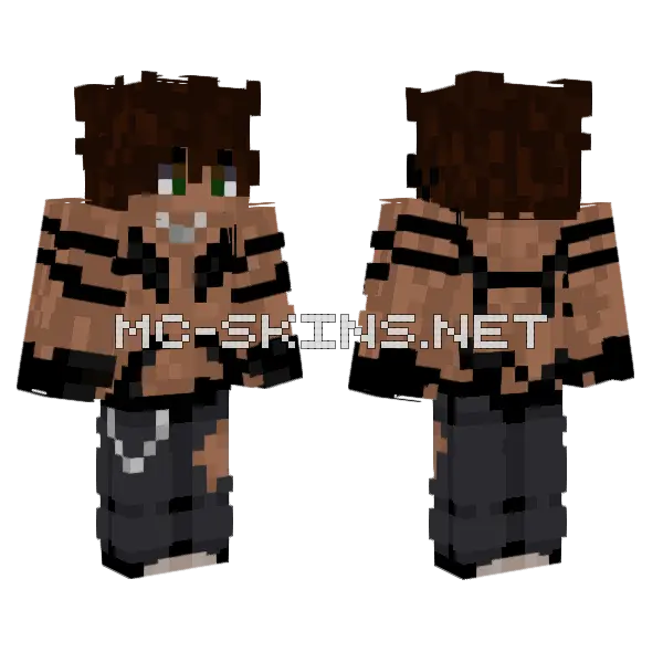 Liam Troa Minecraft skin, front and back