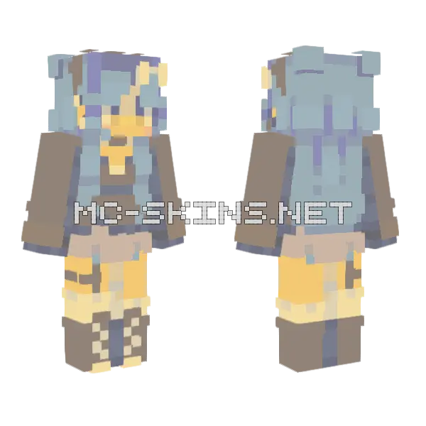 Libby Minecraft skin, front and back