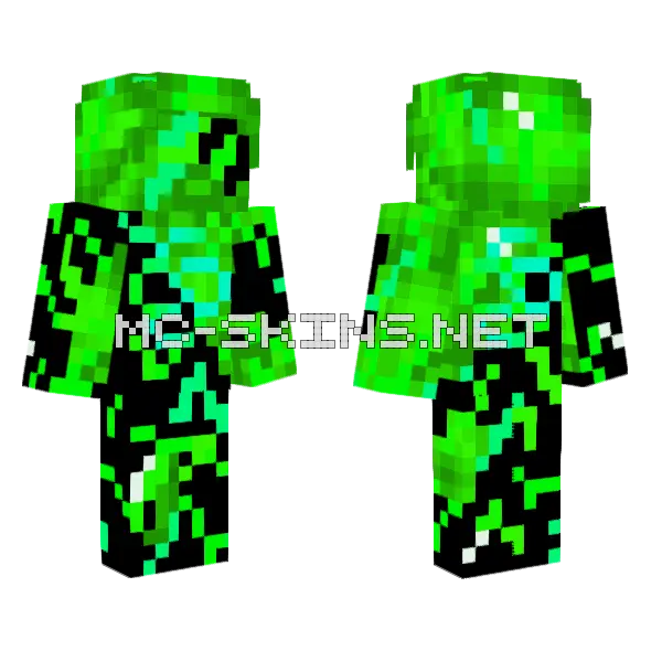 Life Balance Minecraft skin, front and back