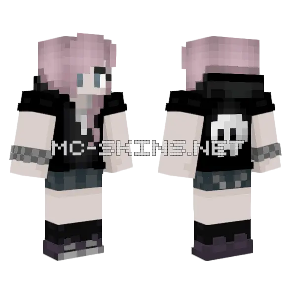 Light 3 Minecraft skin, front and back