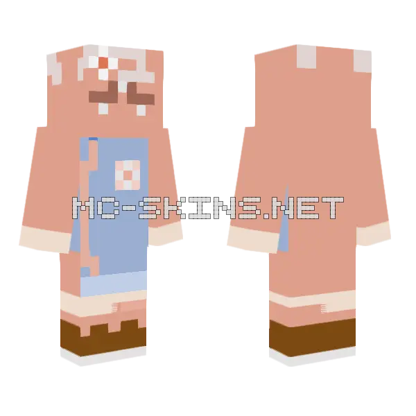 Rosie Flower Girl, front and back