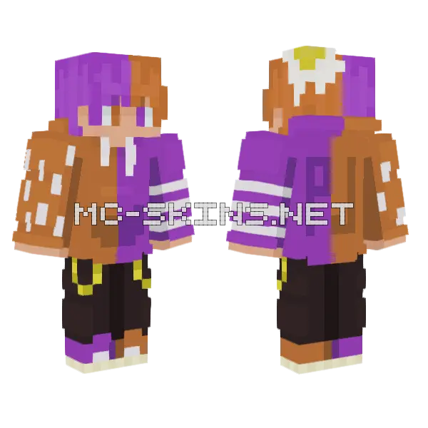 Lightning5340 Request Skin Minecraft skin, front and back