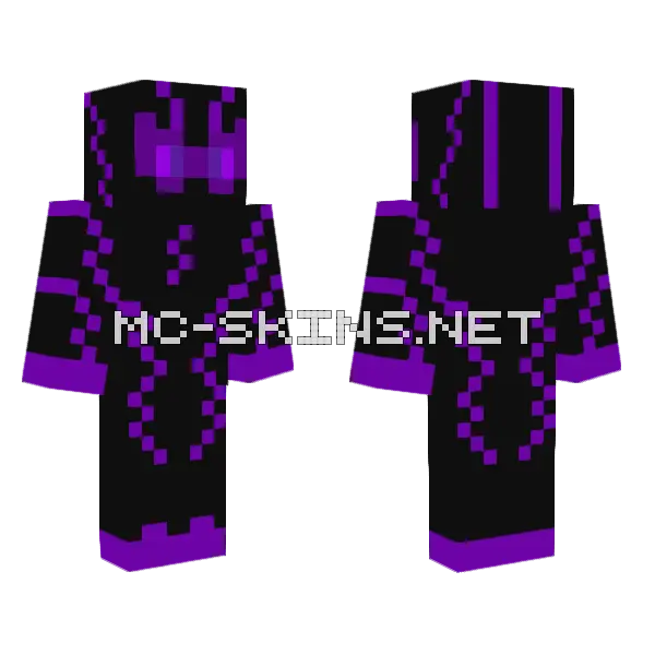 Lightspeed Minecraft skin, front and back