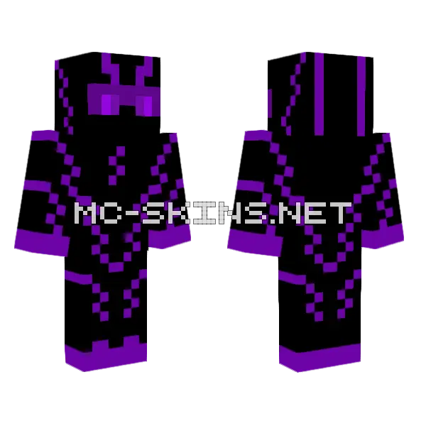 Lightspeed Minecraft skin, front and back