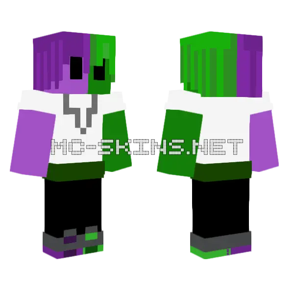 Lightuchia28 Op Pre Time Skip Zoro Minecraft skin, front and back