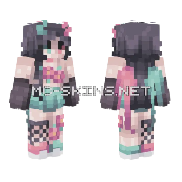 Like You Minecraft skin, front and back