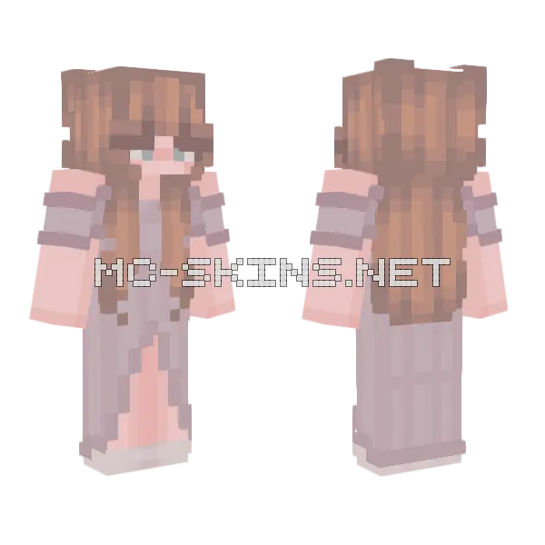 Lilly Bean D Minecraft skin, front and back