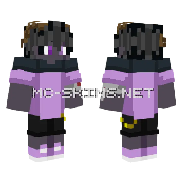 Lilplager 3 Minecraft skin, front and back