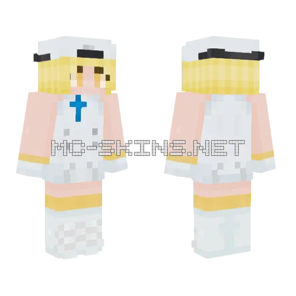 Liltotto Lamperd Minecraft skin, front and back