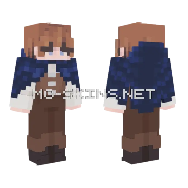 Lilxphantom Vampires Smp Stage 1 Minecraft skin, front and back