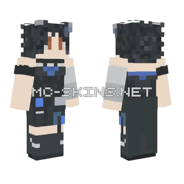 Lily Linglan Dream Arise Minecraft skin, front and back
