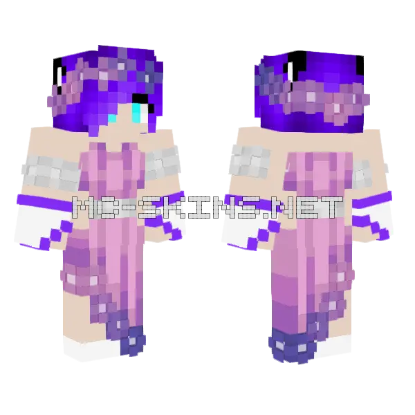 Lily Of The Shadowz Minecraft skin, front and back