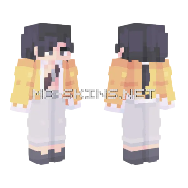 Ling Minecraft skin, front and back