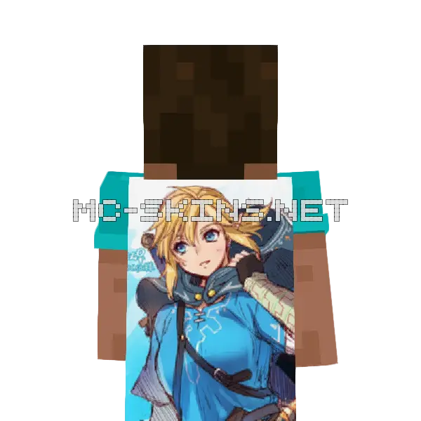 Link cape, outside and lining
