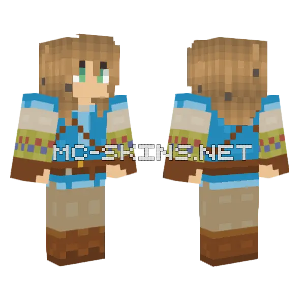 Link Nb Icon Minecraft skin, front and back