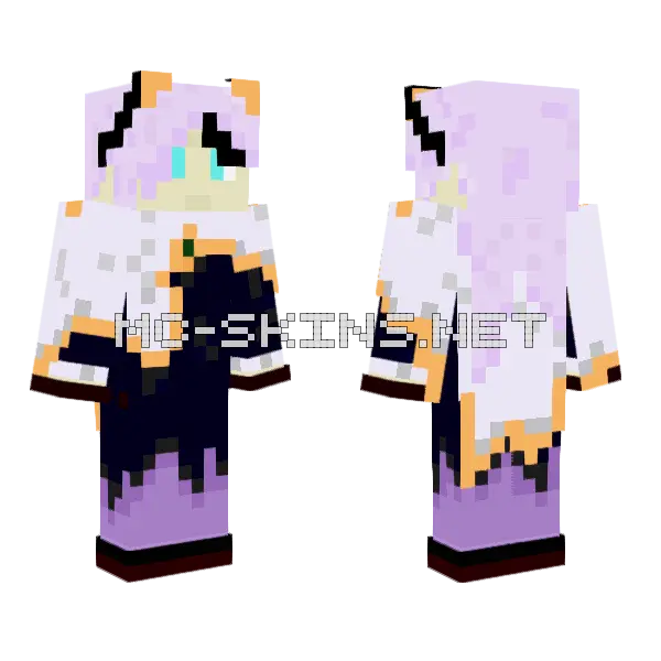 Lio Felta Progeny V2 Minecraft skin, front and back