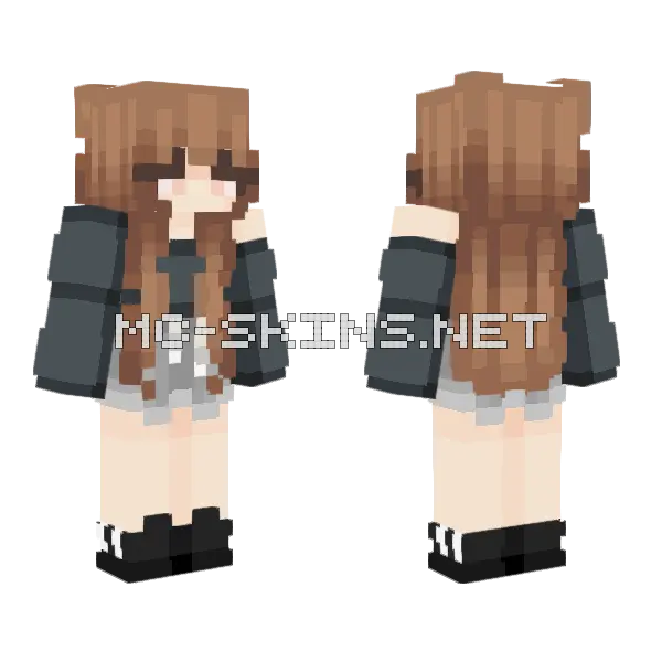 Lisa Minecraft skin, front and back