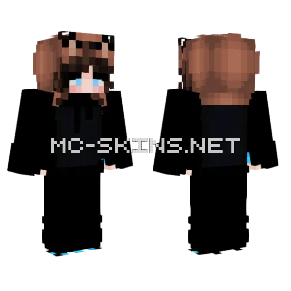Litha Masc Minecraft skin, front and back
