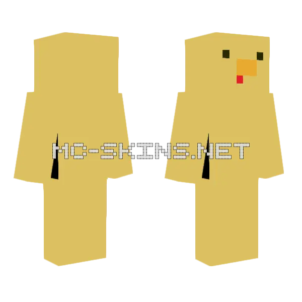Little Chicken, front and back
