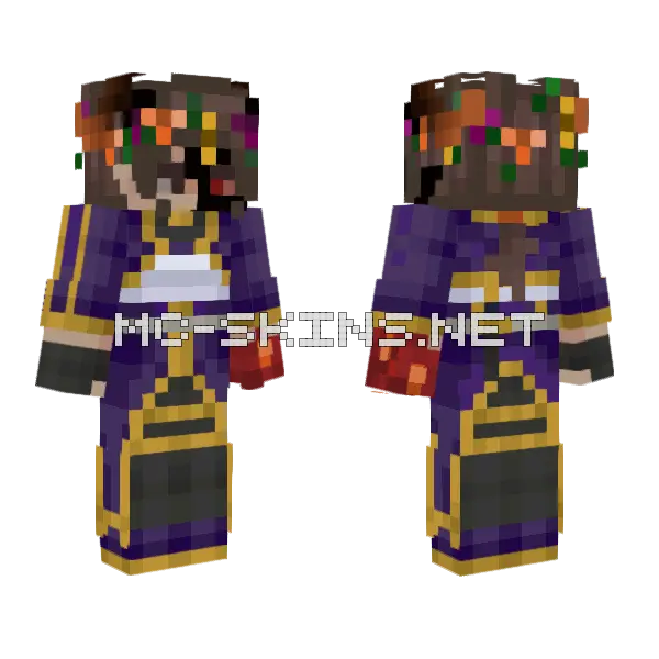 Little Owen Minecraft skin, front and back