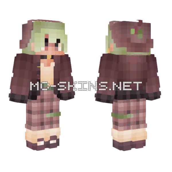 Little Sapling Minecraft skin, front and back