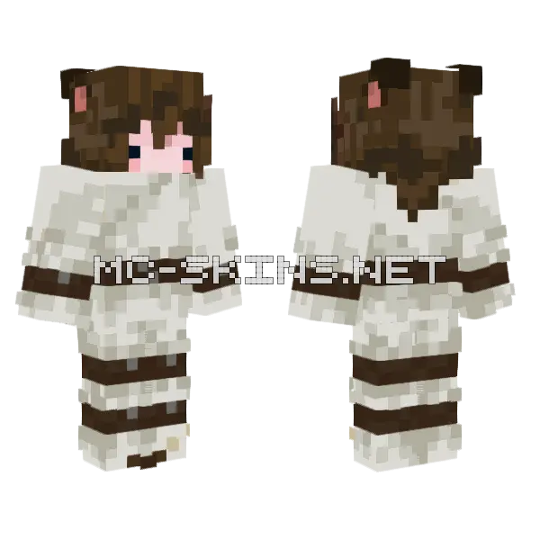 Loca Minecraft skin, front and back