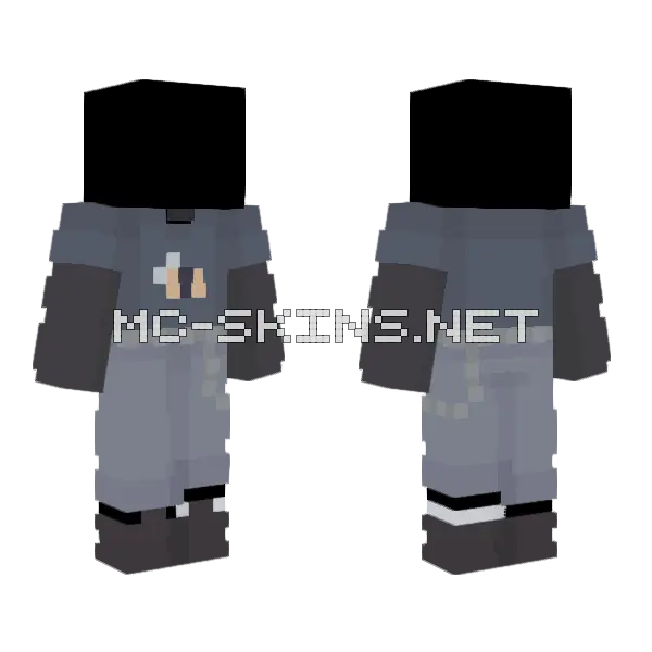 Locked Up Skin Minecraft skin, front and back