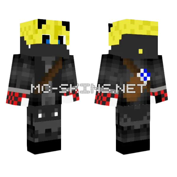 Loewenbear Panda Skin Minecraft skin, front and back