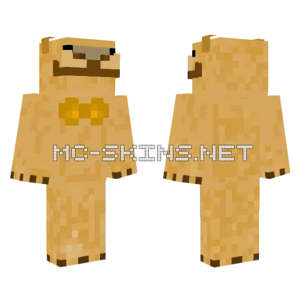 Lohainemelo Animal Skin Minecraft skin, front and back