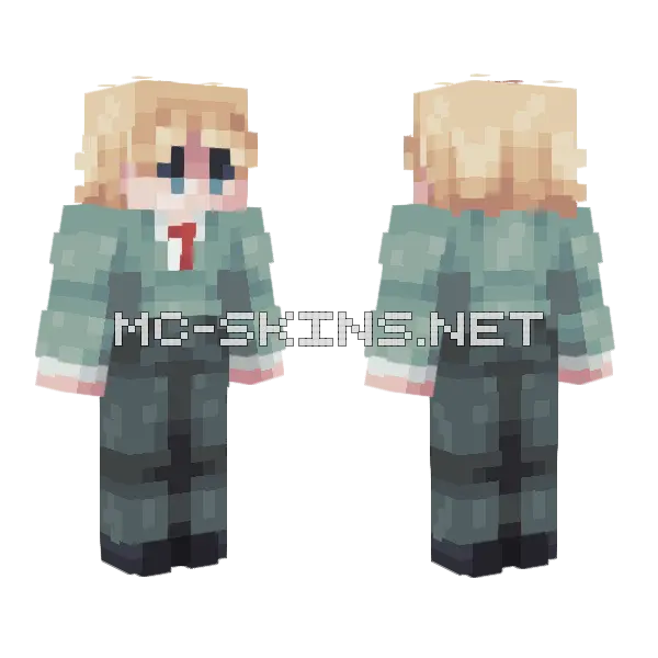Loid Minecraft skin, front and back