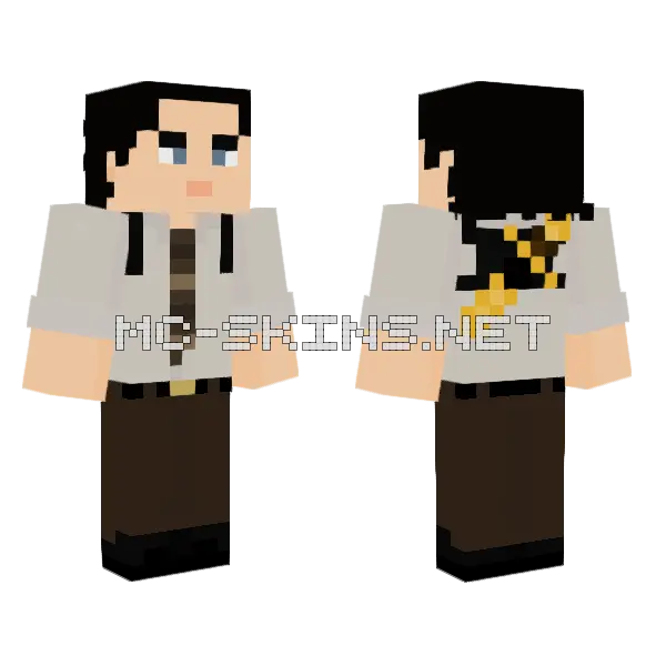 Loki Episode 6 Minecraft skin, front and back