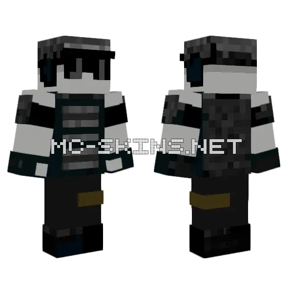 Loki Nucian S Demise DVN Minecraft skin, front and back