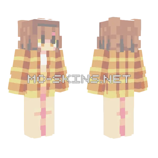 Lol Idk Minecraft skin, front and back