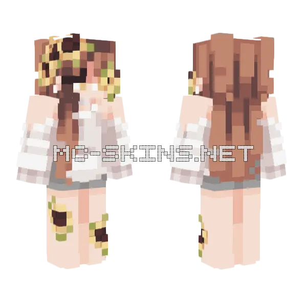 Lola Fs Minecraft skin, front and back