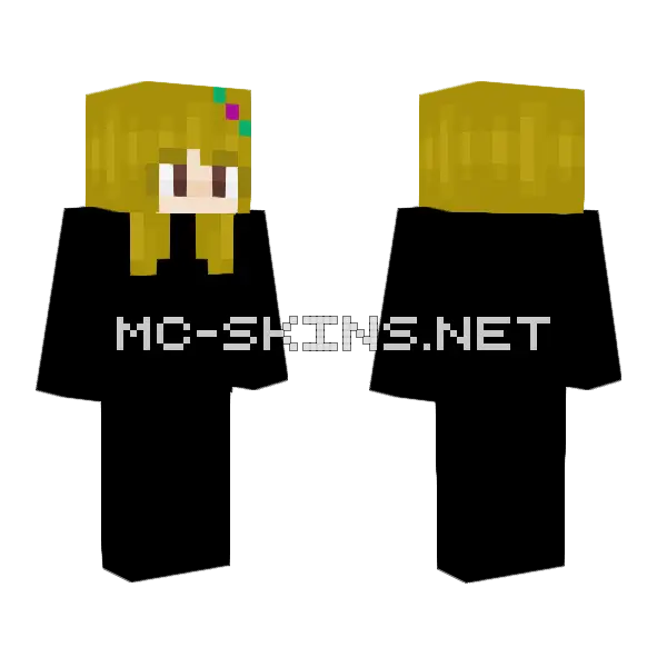 Lola Hb Minecraft skin, front and back