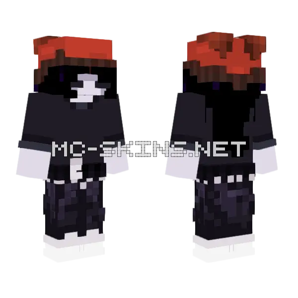 Lololololo Boy Minecraft skin, front and back