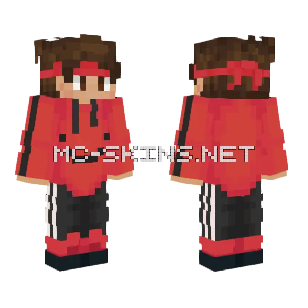 Lordkanter Skin Minecraft skin, front and back