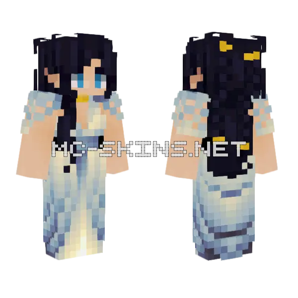 Lorelei Formal Minecraft skin, front and back