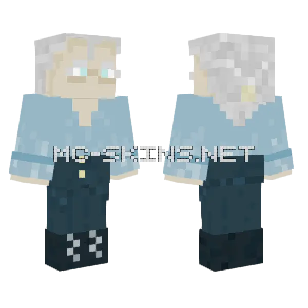 Lorenzo Minecraft skin, front and back